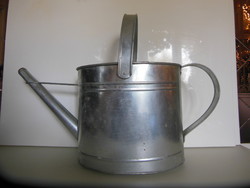KANNA - BÁDOG - JELZETT - 10 l - 56 x 26 x 22 cm + FÜL 13 cm -VASTAG ANYAG - NÉMET -  HIBÁTLAN