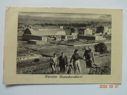 Old postcard: kazincbarcika (1955)