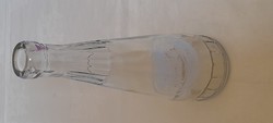 Üdítős üveg palack sárközi gyümölcs szörp 23x7,5cm 0,5l retro
