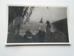 D201865 Balatonalmádi detail of Buda lake old postcard (photo card) 1940k