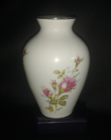 Porcelain vase with flower pattern