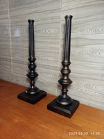 2 vintage candle holders 35 cm!
