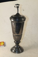 Cup with silver-plated lid 585