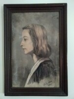 Feszty masa: portrait of Lila from Szamolányi