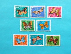 (B) 1969. Butterfly iii. Row** - (cat.: 500.-) - Description!!!