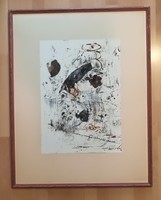 Rubint Ávrahám Péter - Kompozició -   Olaj ,karton 42x59,5 cm