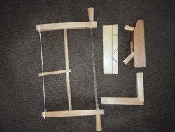 Játék fa asztalos eszközök