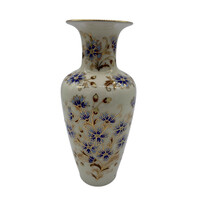 Zsolnay Kék Virágos Váza 20 Cm, Búzavirág M00578