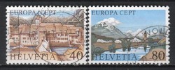 Svájc 1664 Mi 1094-1095      1,30 Euró
