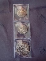 3 Ancient Greek coins from a collection