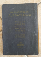 Car Atlas of Hungary 1962