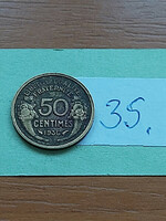 French 50 centimeter 1936 aluminum bronze 35