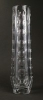 1Q782 karel wünsch überfang polished glass vase 25 cm