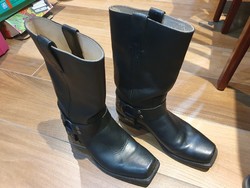 Cut-toe sendra motorcycle western boots size 45