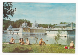 Hévíz Gyógyfürdő - régi képeslap