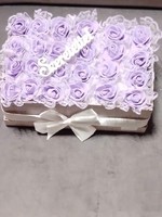 Anyáknapi Virágbox Egyedi készítésű kézzel készített anyáknapi Virágbox csodálatos szép