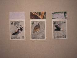 Latvia - fauna, birds 1995