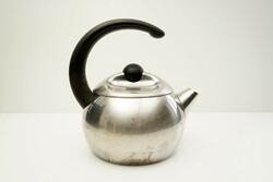 Mid Century Stílusú Tramontina Teaföző / Régi Retró / Vintage / Stainless Steel