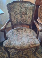 Neobarokk karfás szék