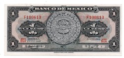 1 Peso 1969 Mexico