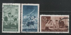 Románia 1614 Mi 1425-1427       1,60 Euró