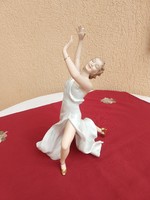 Large size, Wallendorf dancer woman,, 32 cm tall,, now without a minimum price,,