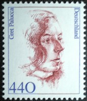 N2014 / Germany 1998 famous women stamp postal clerk