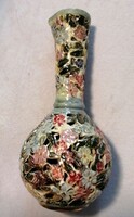 Antik Zsolnay váza különleges áttört mintával