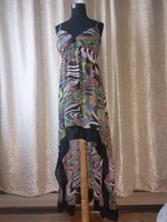 Diamond eu18 summer asymmetric bottom swing dress with lining. Chest: 52-56cm, waist: 46-52cm.