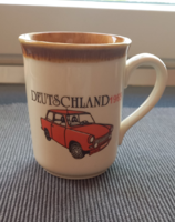 English vintage car porcelain mug deutschland 1965