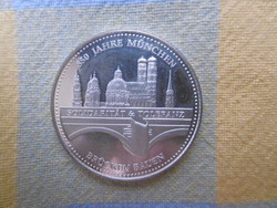 Silver German commemorative medal Munich 850 years old unc pp