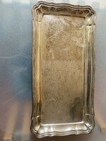 Ezüst (800) téglalap alakú tálca Bachruch Antal