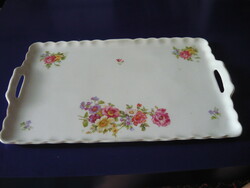 Antique porcelain tray, 32x20cm