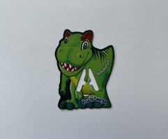Refrigerator magnet - the letter - dino