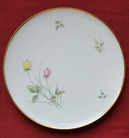 Thomas German porcelain serving bowl serving plate with rose flower pattern large size 33cm