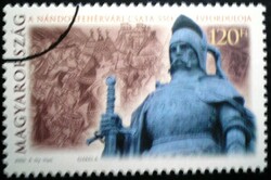 M4844 / 2006 550th Anniversary of the Battle of Nándorfehérvár stamp clear sample stamp