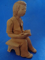 Erzsébet Illár ceramic statue, cheap!