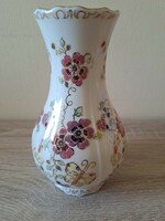 Zsolnay butterfly vase 18 cm