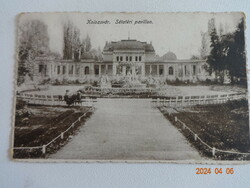 Old Weinstock postmark postcard: Cluj Castle, promenade pavilion