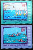 M4862-3 / 2006 floating EC - Budapest stamp series postal clean sample stamps