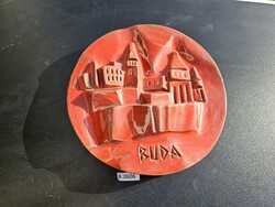 A0606 Buda ceramic wall plate 29 cm