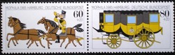 N1255-6c / Germany 1985 mophila'85 stamp exhibition stamp pair postal clean