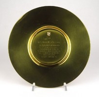1Q934 Brazilian copper engraved name plate 23 cm