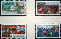 N1259-61 / Germany 1985 People's Welfare : miniature Turkish stamp series postal clerk