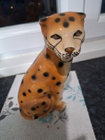 Cheetah porcelain animal