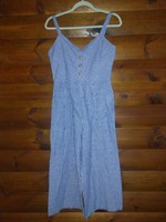 Long sleeve 7/8 cotton jumpsuit, size M, bust: 46-52cm, waist: 38cm.