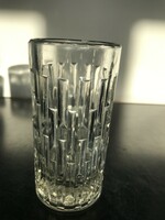Interesting cast glass tumbler (302)
