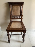 Barokk nádazott szék