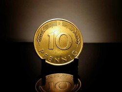 Németország 10 pfennig, 1972