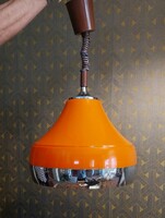 Orange retro hanging lamp!